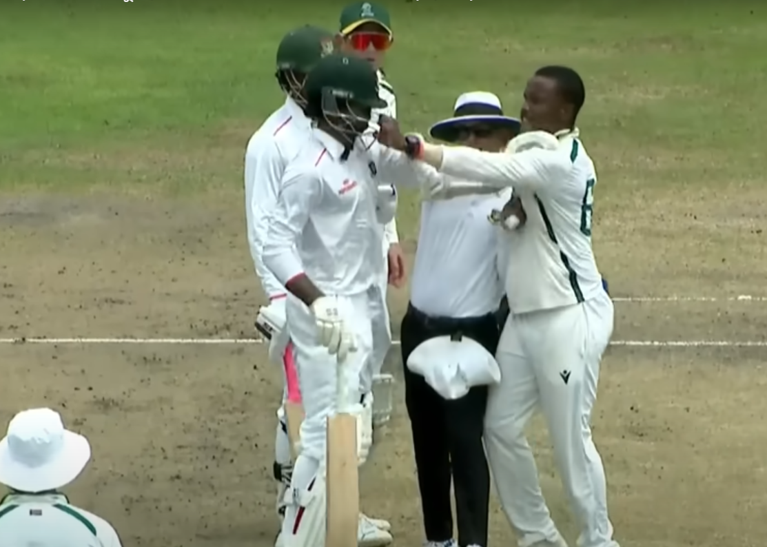 Bangladesh vs South Africa Emerging Teams Clash on Field: Heated Altercation on Day 2 of Unofficial Test – 28 May 2025
