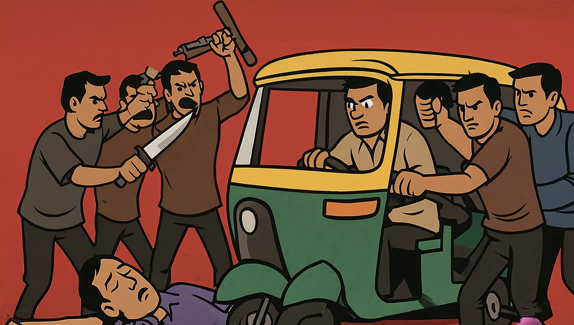 Sirajganj: Driver Murdered and Auto-Rickshaw Stolen; 4 Arrested Including a Woman