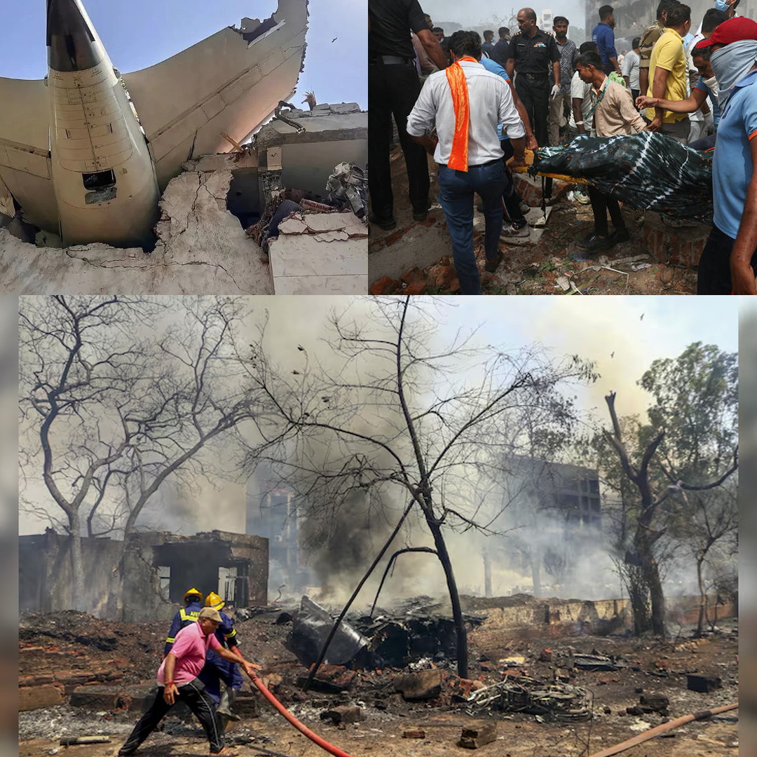 আহমেদাবাদ বিমান দুর্ঘটনা: এয়ার ইন্ডিয়া AI171 বিধ্বস্ত, মাত্র একজনই বাঁচলেন