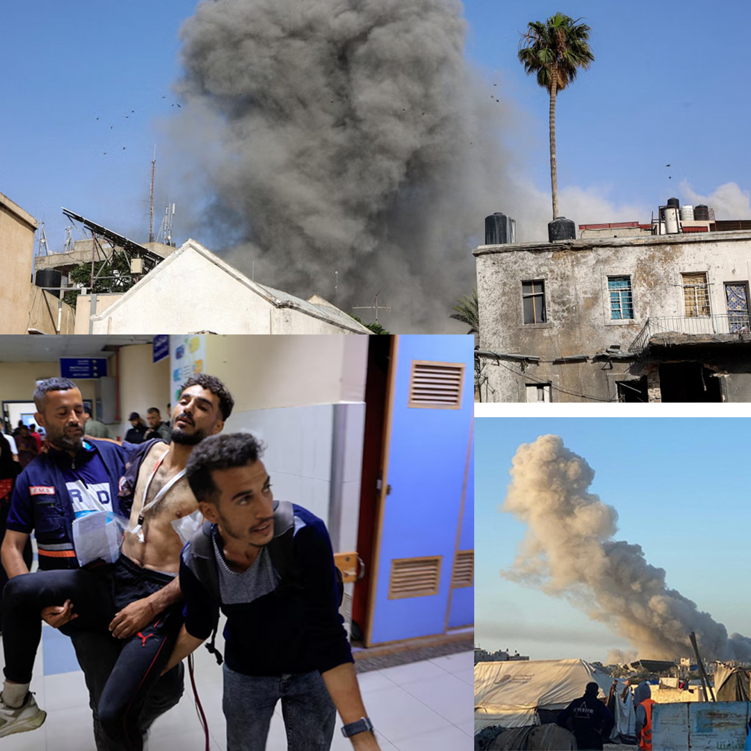 Israeli Strike Near Aid Distribution Point in Rafah Kills at Least 30 Palestinians